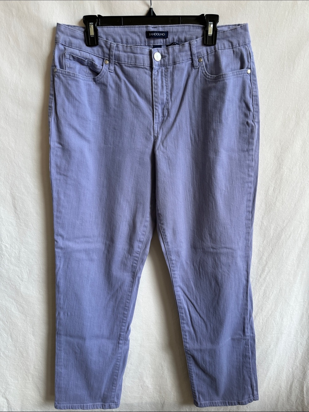 Bandolino lavender Mandie jeans, size 14